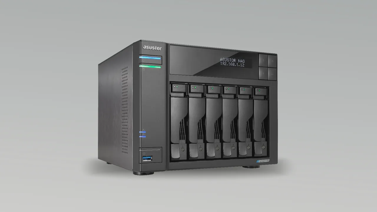 Asustor LOCKERSTOR 6 Gen2+ AS6706T v2 teszt