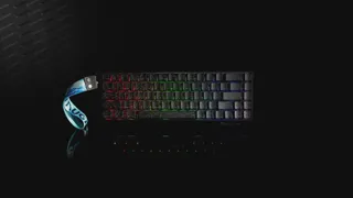Gamakay x NaughShark NS68 Hall‑effect gamer billentyűzet